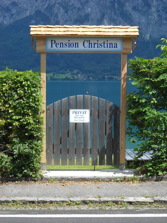 Pension Christina Unterach am Attersee Exterior foto